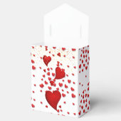 愛情のあるハート フェイバーボックス (オープン)