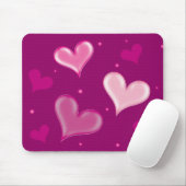 愛情のあるハート-マウスパッド マウスパッド (マウス)