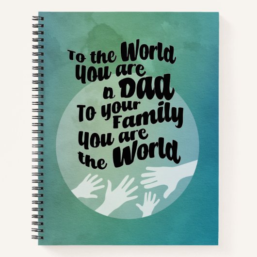 愛情のあるパパ ノートブック (正面)