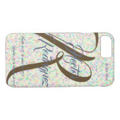 愛情のあるメモリカスタムの電話ケース Case-Mate iPhoneケース (裏面(横))