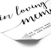 愛情のあるメモリーサイン編集可能カラーMSC フォトプリント            (角)