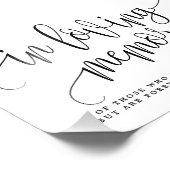 愛情のあるメモリーサインLCCの編集可能な色とサイズ フォトプリント            (角)