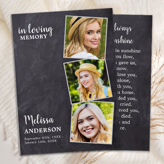 愛情のあるメモリ3写真悔やみや弔慰葬儀祈りの言葉カード