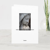 愛情のある単語の宗教悔やみや弔慰カード カード (裏面)