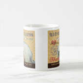 愛情のある古い英国の牧羊犬は私達の家の家を作ります コーヒーマグカップ (中央)