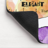 愛情のある強い美しい私はちょうど…言っています マウスパッド (コーナー)