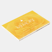 愛情のある思い出に葬儀バライエローゲストブック ゲストブック (コーナー)