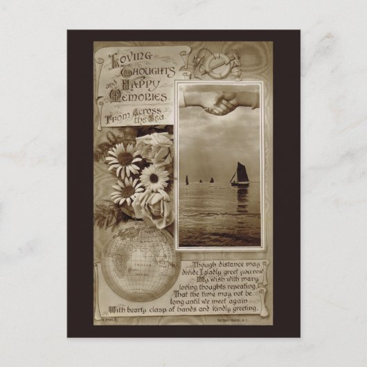 愛情のある思考 ポストカード (正面)