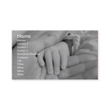 愛情のある手の育児の名刺