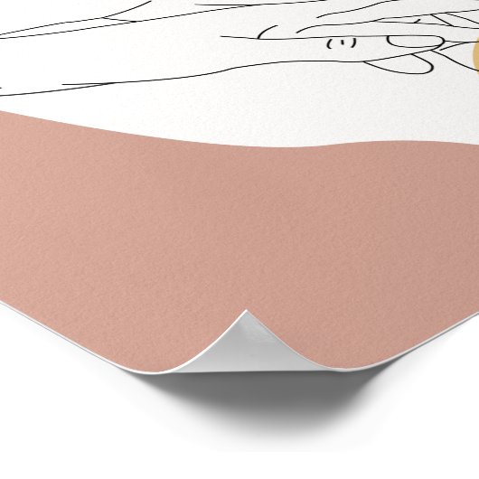 愛情のある手 ポスター (角)