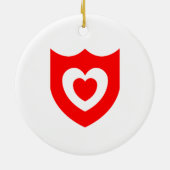 愛情のある日アイコンオーナメント セラミックオーナメント (裏面)