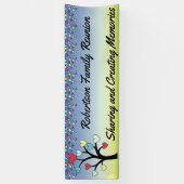 愛情のある系譜の懇親会 横断幕 (縦)