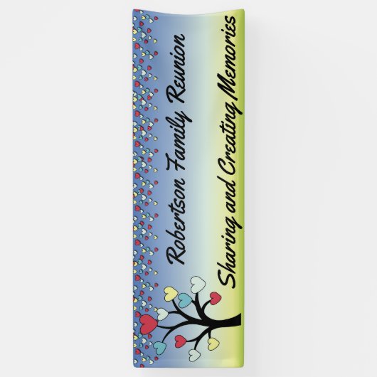 愛情のある系譜の懇親会 横断幕 (縦)