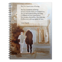 愛情のある螺線形ノートの素晴らしい感受性