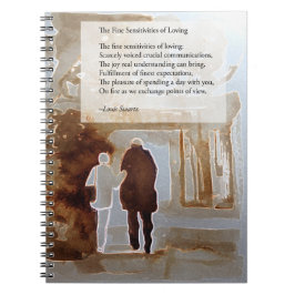 愛情のある螺線形ノートの素晴らしい感受性 ノートブック