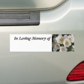 愛情のある記憶で一流車のバンパーステッカーを加えて下さい バンパーステッカー (車上)