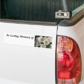 愛情のある記憶で一流車のバンパーステッカーを加えて下さい バンパーステッカー (トラック上)