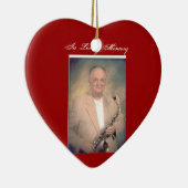 愛情のある記憶の手形、 セラミックオーナメント (右)