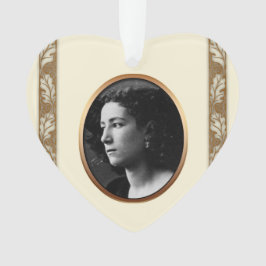 愛情のある記憶カスタムな写真の記念のオーナメント2 オーナメント