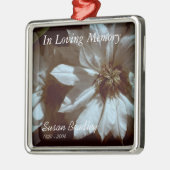 愛情のある記憶パーソナライズな記念のオーナメント2 メタルオーナメント (左)