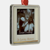 愛情のある記憶パーソナライズな記念のオーナメント3 メタルオーナメント (右)