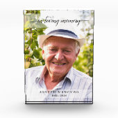 愛情のある記憶葬式の悔やみや弔慰 フォトブロック (正面)