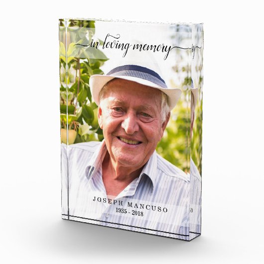 愛情のある記憶葬式の悔やみや弔慰 フォトブロック (右)