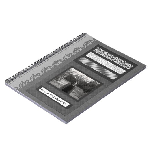 愛情のある記憶記念の来客名簿 ノートブック (左側)