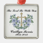 愛情のある記憶記憶のクリスマスのオーナメント メタルオーナメント (正面)