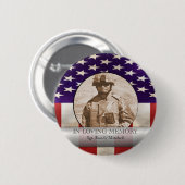 愛情のある記憶軍の写真のカスタムの捧げ物 缶バッジ (正面&裏面)