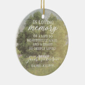 愛情のある記憶陶磁器の写真のオーナメント セラミックオーナメント (右)