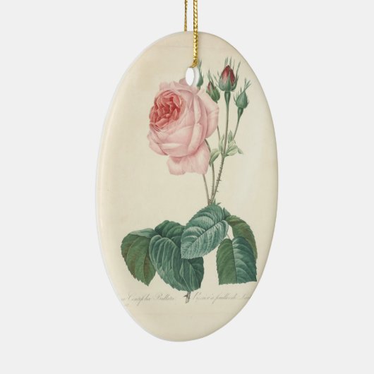 愛情のある記憶1つのカスタムな写真の記念物はで上がりました セラミックオーナメント (右)