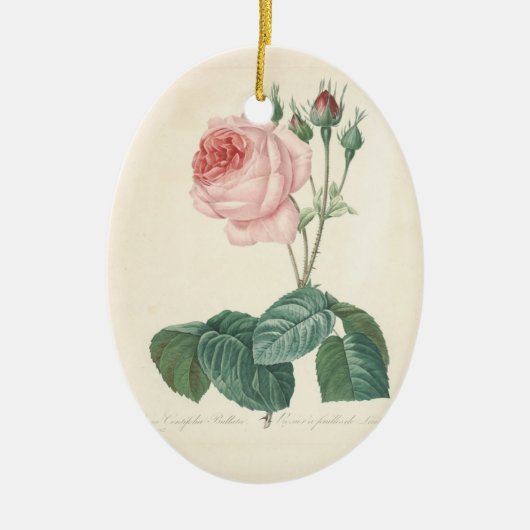 愛情のある記憶1つのカスタムな写真の記念物はで上がりました セラミックオーナメント (正面)