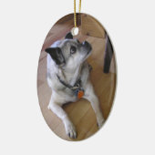 愛情のある記憶(キー) セラミックオーナメント (左)