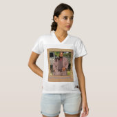 愛情のある記憶 レディースフットボールジャージー (正面フル)