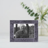 愛情のある記憶Memoriamの死の通知の写真 案内状 (スタンド正面)