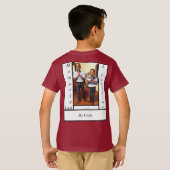 愛情のある記憶Tシャツの子供 Tシャツ (裏面フル)