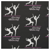 愛情のある踊り ファブリック (見本)