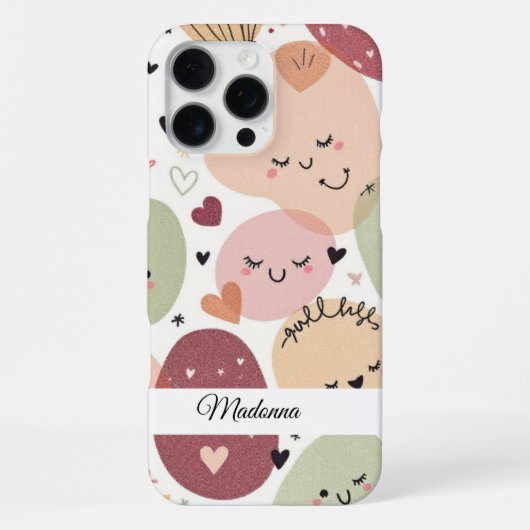 愛情のこもった囁き iPhoneケース (裏面)