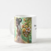 愛情の一口:大切にするカップ コーヒーマグカップ (正面左)