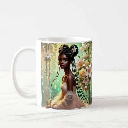 愛情の一口:大切にするカップ コーヒーマグカップ (左)