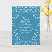 「愛情の告白は、 2 人の関係をより良いものにするための第一歩に過ぎない。」 - ジェイン・オース カード (黄色い花)