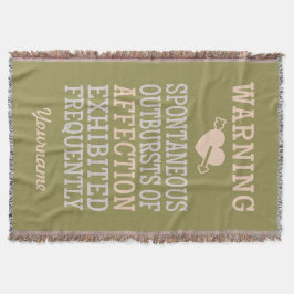 愛情の爆発カスタム毛布 スローブランケット