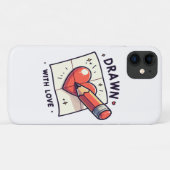 愛情をこめて描く Case-Mate iPhoneケース (裏面(横))