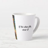 愛情を持ち続ける心のこもったマグカップ カフェラテマグ (右アングル)