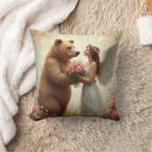 愛情を注ぐ クッション (ブランケット)