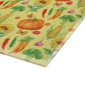 愛情を込めたキッチン 野菜柄 カッティングボード (角)