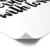 愛情を込めてすべてを行う ポスター (角)