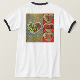 愛情を込めて作られたカスタムパーソナライズドTシャツ Tシャツ