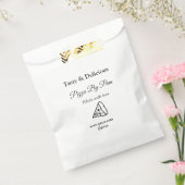 愛情を込めて作られた美味しいピザレストランカフェ bsi フェイバーバッグ (封をした状態)